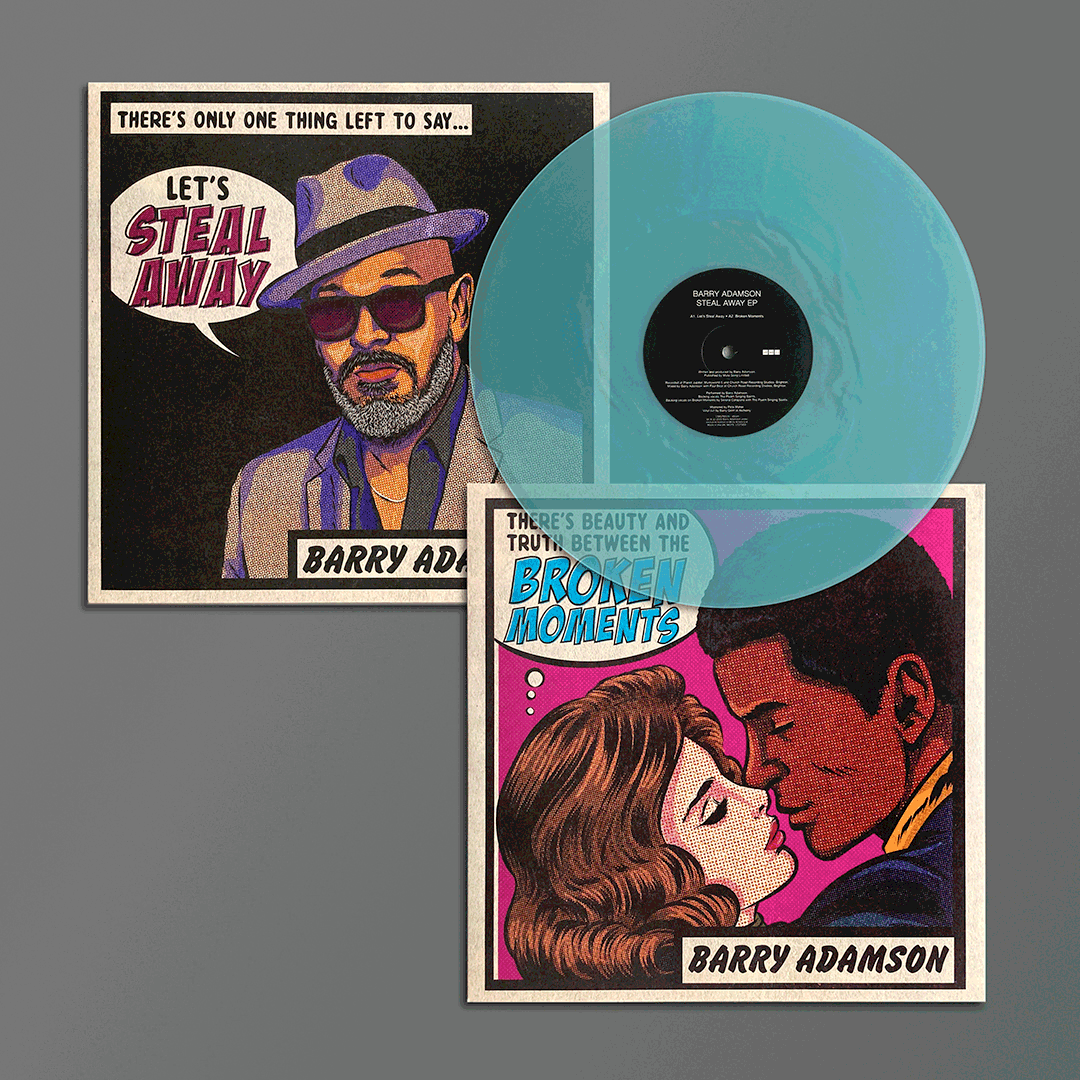 Barry Adamson - Steal Away - Atlantic Pearl Blue Coloured Vinyl (Signed)
