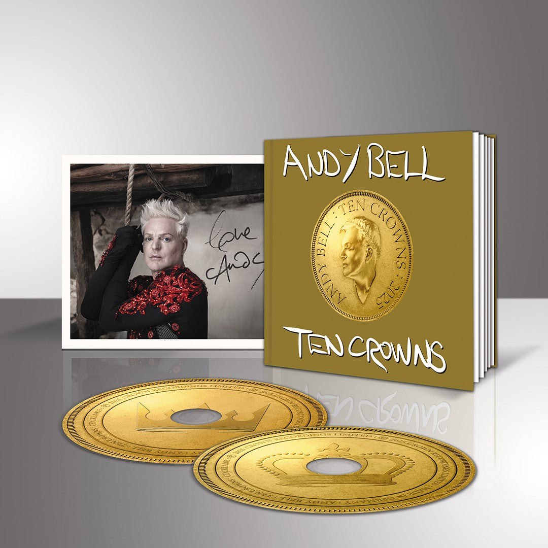 Andy Bell - Ten Crowns - Deluxe 2CD + Signed Art Card