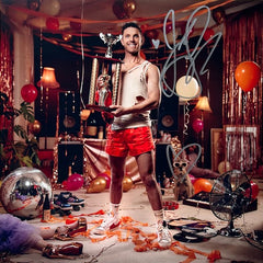 Jake Shears - Last Man Dancing - Orange Marble Vinyl + Signed Art Print