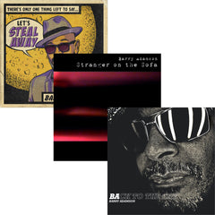 Barry Adamson - Stranger On The Sofa + Back To The Cat + Steal Away Colour Vinyl Bundle + Signed Art Card Set