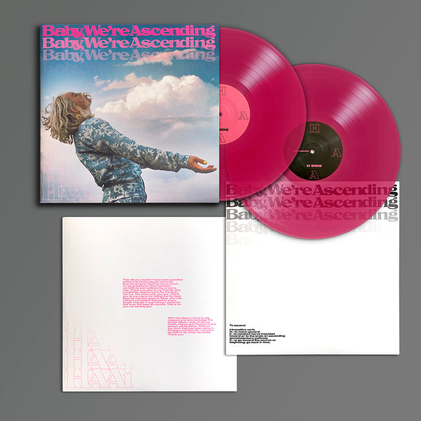 HAAi - Baby We’re Ascending - Double Transparent Pink Vinyl
