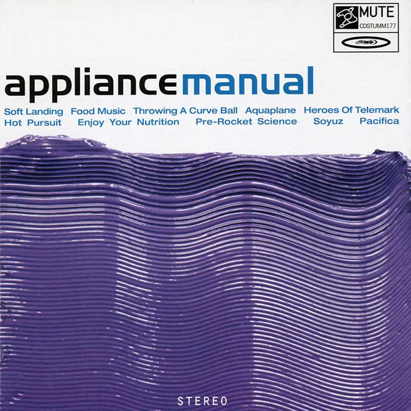 Appliance - Manual - CD - Misc