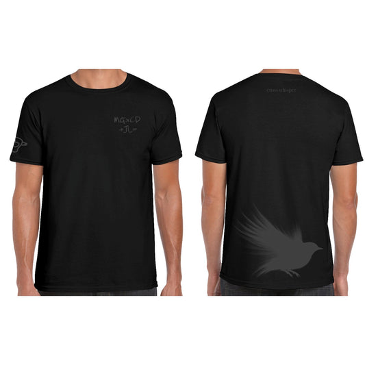 MG x CD + JL = - Cross Whisper Black T-Shirt