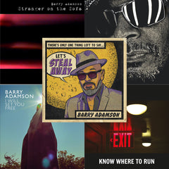 Barry Adamson - Complete Reissues Colour Vinyl Bundle + Signed Art Card Set