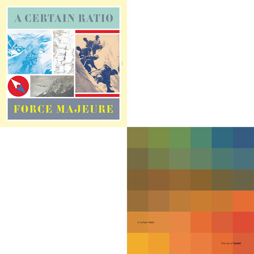 A Certain Ratio - Force Majeure + The Joy of Sextet - CD + Signed Art Card