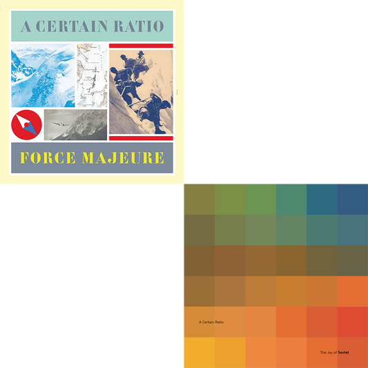 A Certain Ratio - Force Majeure + The Joy of Sextet - CD + Signed Art Card