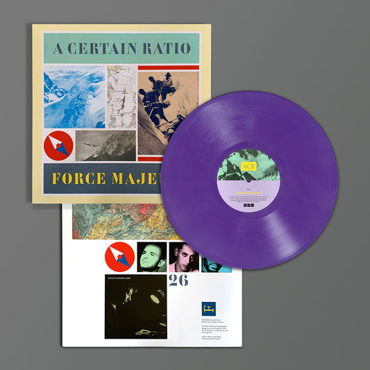 A Certain Ratio - Force Majeure - Limited Edition 'Unforced' Purple Vinyl