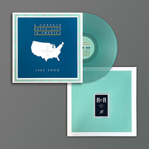 A Certain Ratio - Live in America - Limited Edition 1985 Green Glass Vinyl