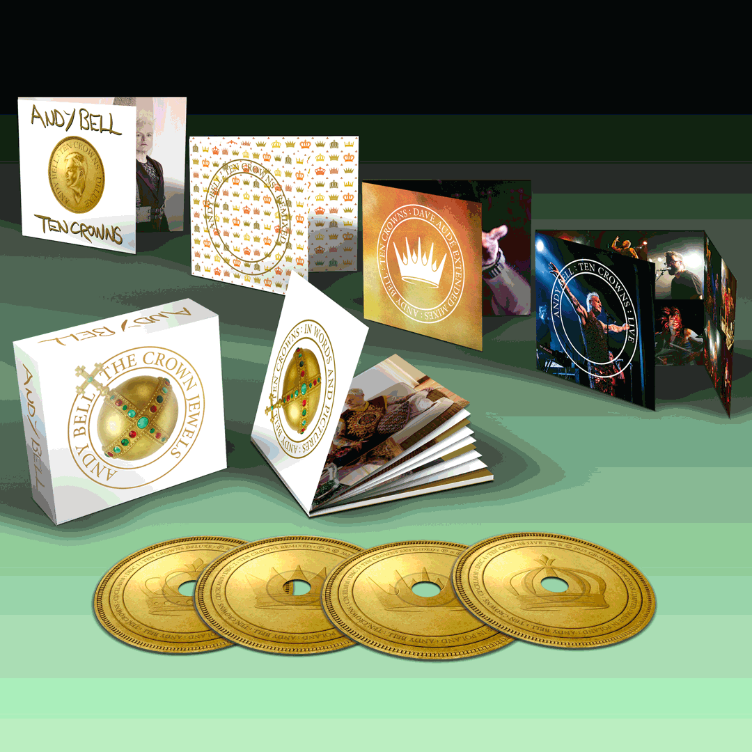Andy Bell - The Crown Jewels (Ten Crowns) - Deluxe CD Box Set Edition