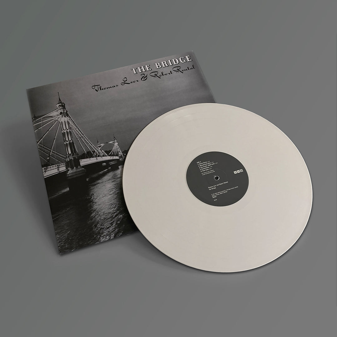 Thomas Leer & Robert Rental - The Bridge - Limited Edition White Vinyl + Signed Art Card