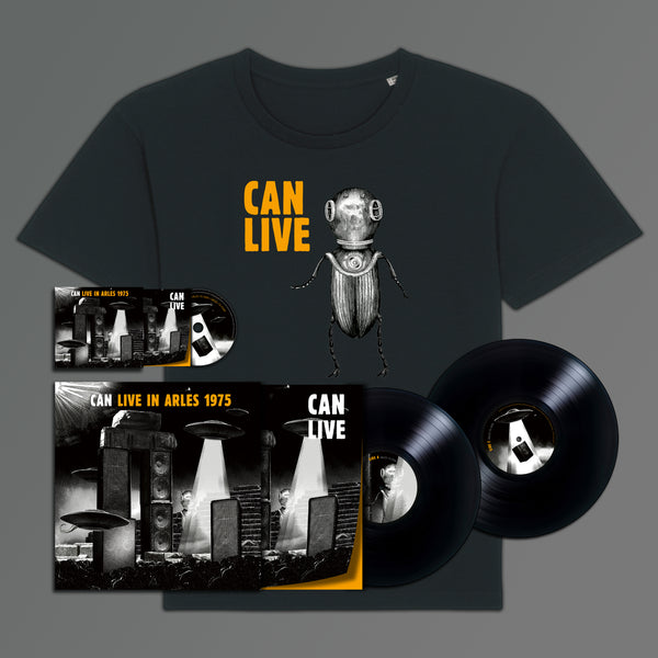 Can - Live At Arles 1975 - CD + Double Vinyl + T-Shirt