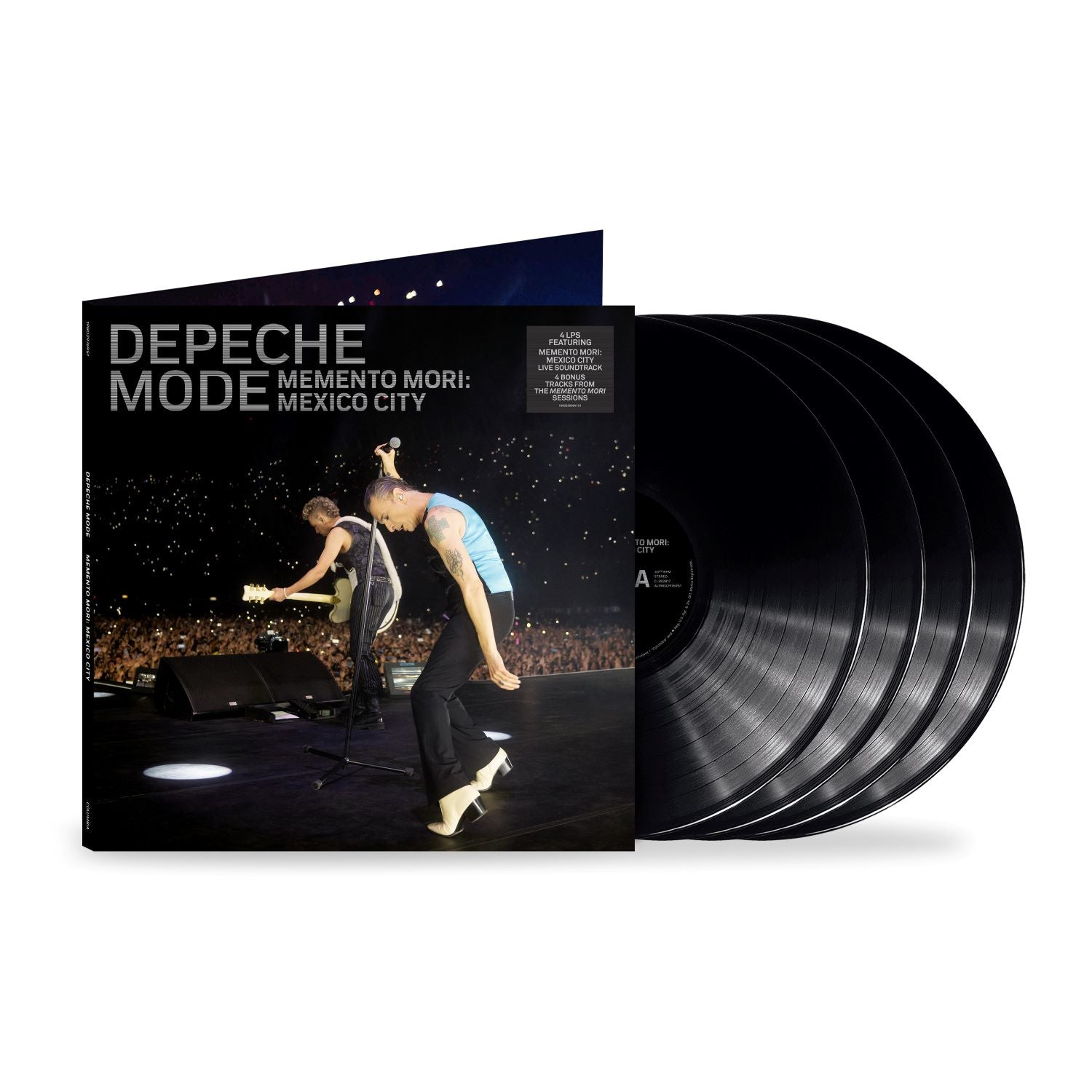 Depeche Mode - Memento Mori: Mexico City - 4LP | Pre-Orders | Mute