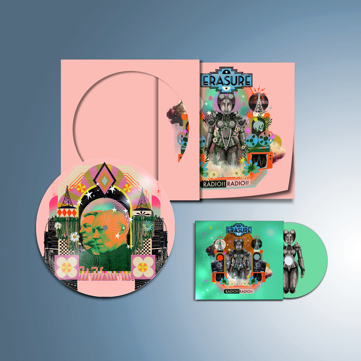 Erasure - Radio!! Radio!! - Picture Disc Vinyl + Special Edition CD
