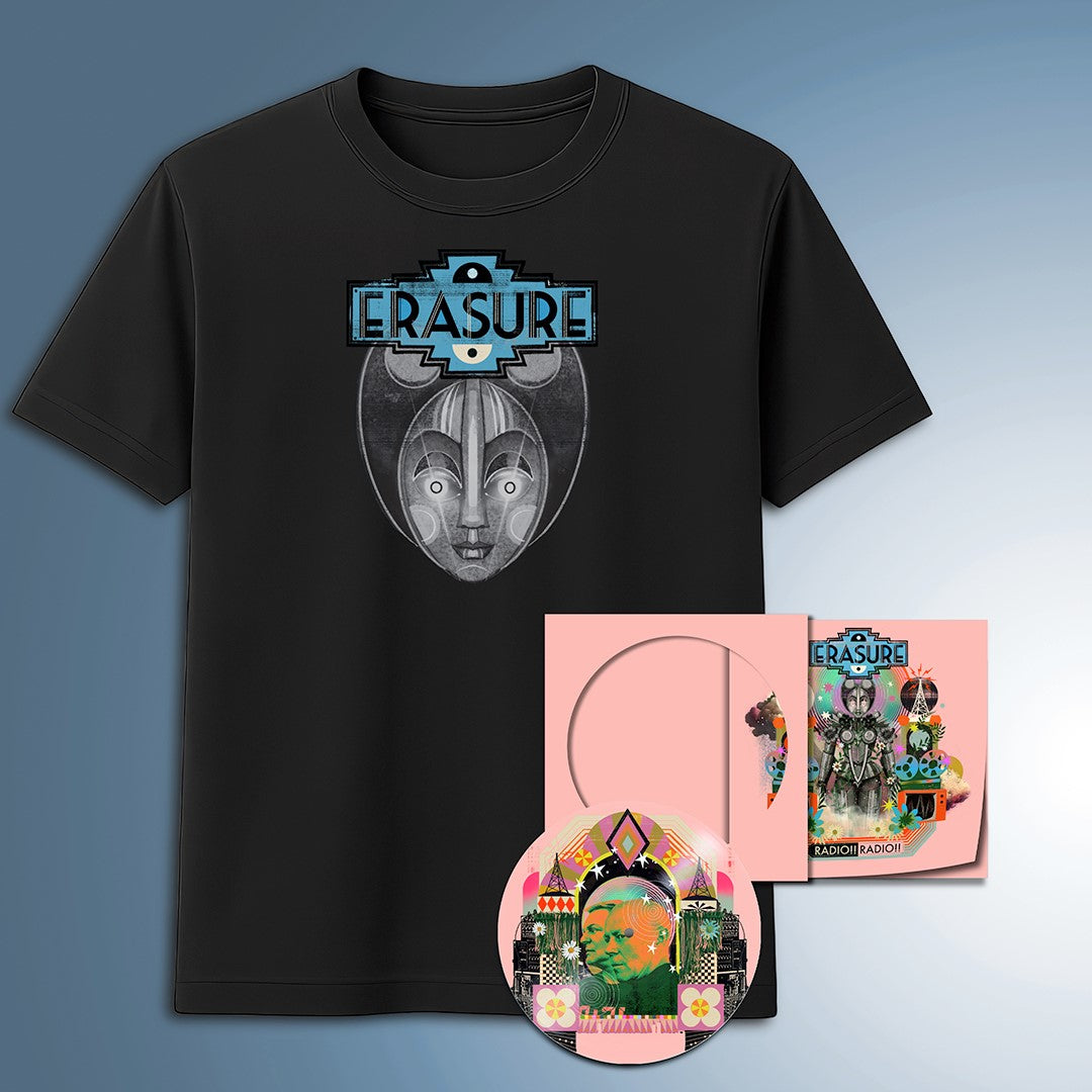 Erasure - Radio!! Radio!! - Picture Disc Vinyl + T-Shirt