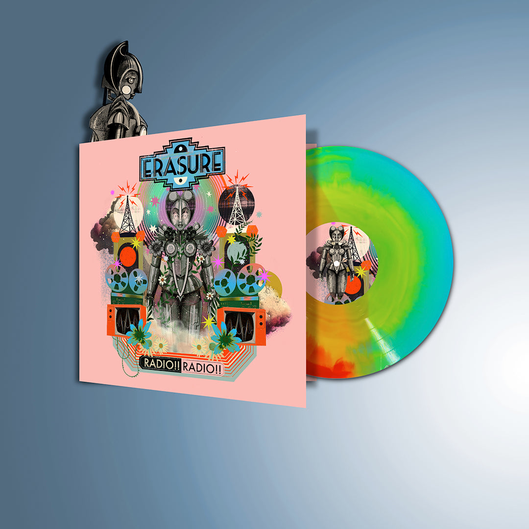 Erasure - Radio!! Radio!! - Sunburst Vinyl + Picture Disc + Special Edition CD + Cassette