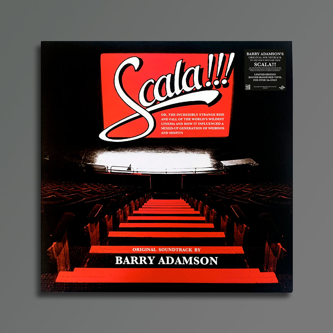 Barry Adamson - SCALA!!! - Limited Edition - Banned Blood Red Vinyl - For Over 18s Only