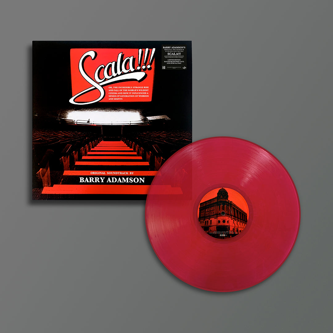 Barry Adamson - SCALA!!! - Limited Edition - Banned Blood Red Vinyl - For Over 18s Only