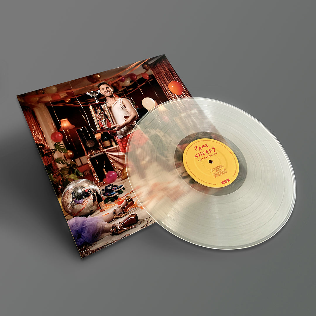 Jake Shears - Last Man Dancing - Clear Vinyl + Signed Art Card