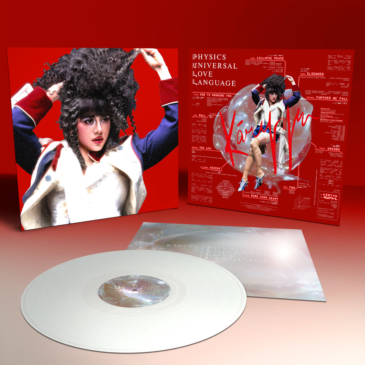 KÁRYYN - Physics Universal Love Language (Pull) - White Vinyl