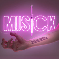 Laibach - MUSICK - Limited Edition Neon Pink Vinyl + Signed Art Card