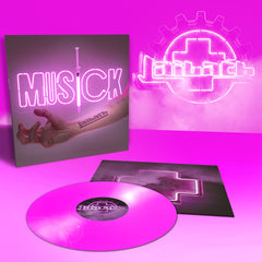 Laibach - MUSICK - Limited Edition Neon Pink Vinyl + Signed Art Card