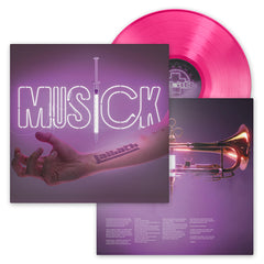 Laibach - MUSICK - Limited Edition Neon Pink Vinyl + Signed Art Card