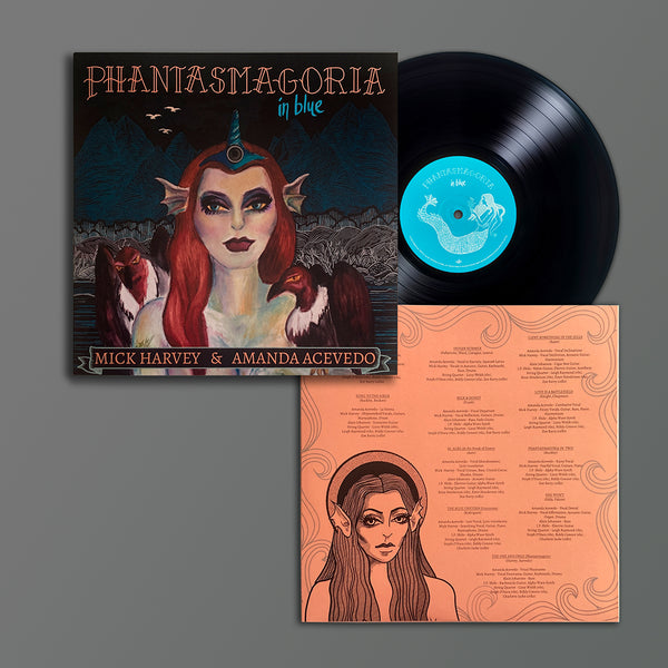 Mick Harvey & Amanda Acevedo - Phantasmagoria in Blue - Vinyl