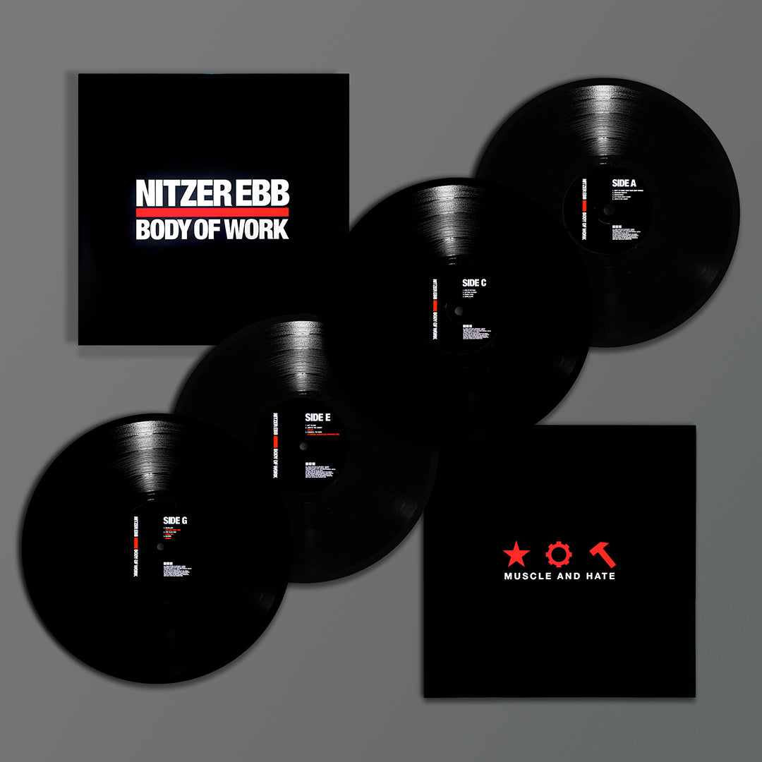 Nitzer Ebb - Body Of Work - 4 x Vinyl Set