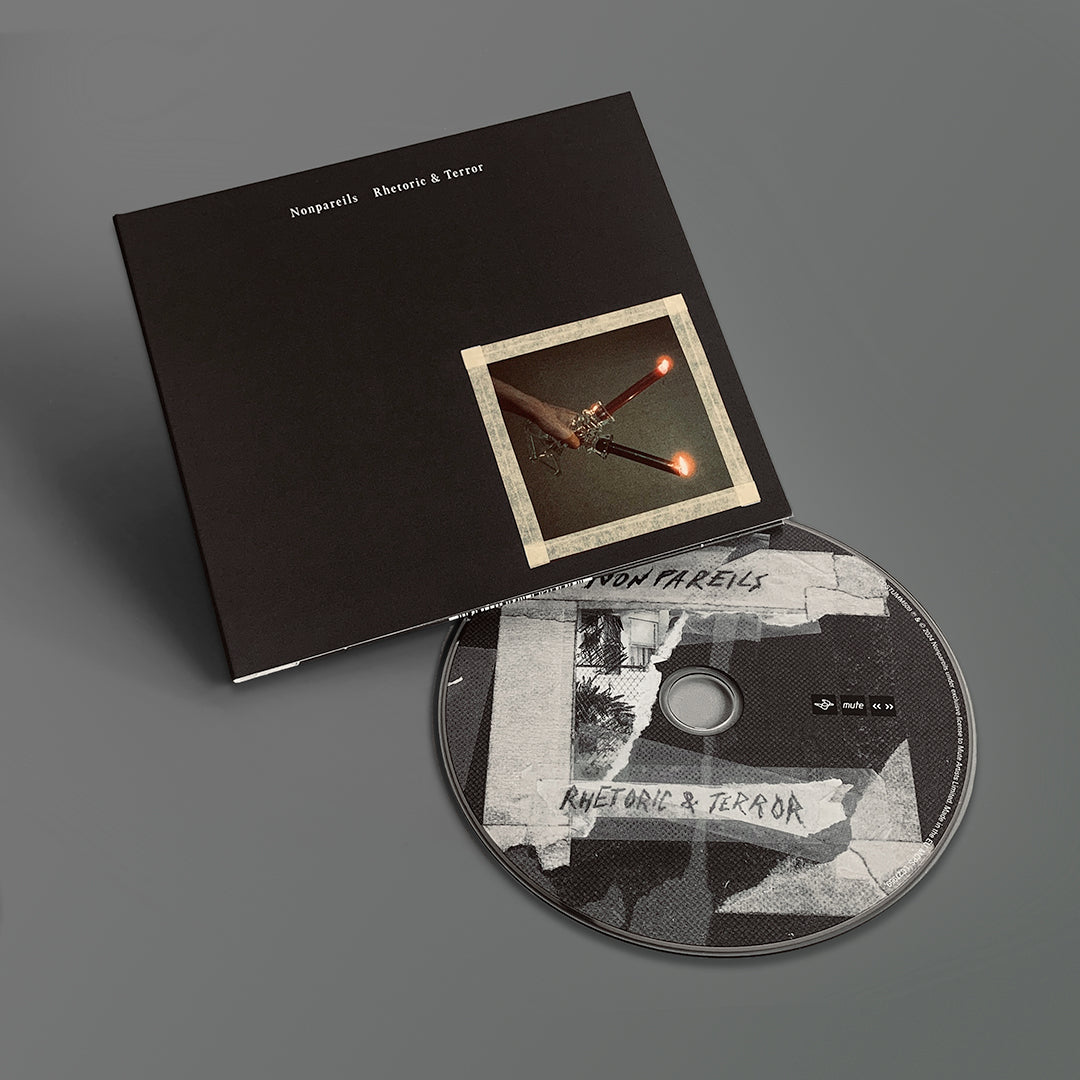 Nonpareils - Rhetoric & Terror - CD + Signed Art Card