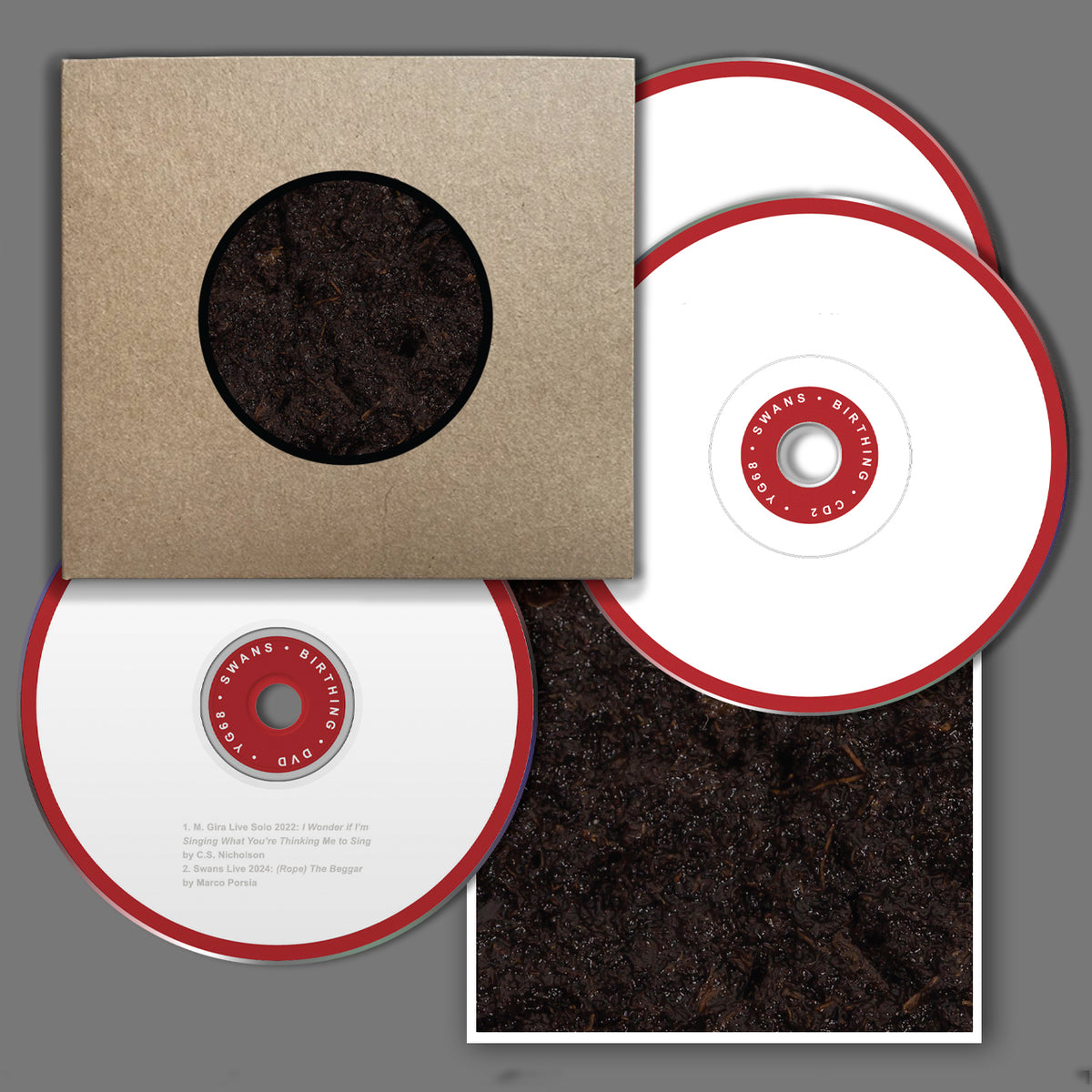 Swans - Birthing - Deluxe Double CD + DVD