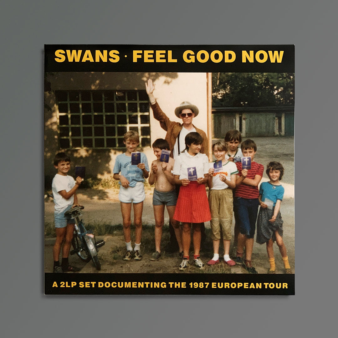 UK SWANS Feel Good Now 2×LP Poster Swans - Feel Good Now - Double Vinyl + Large Format – Mute Bank