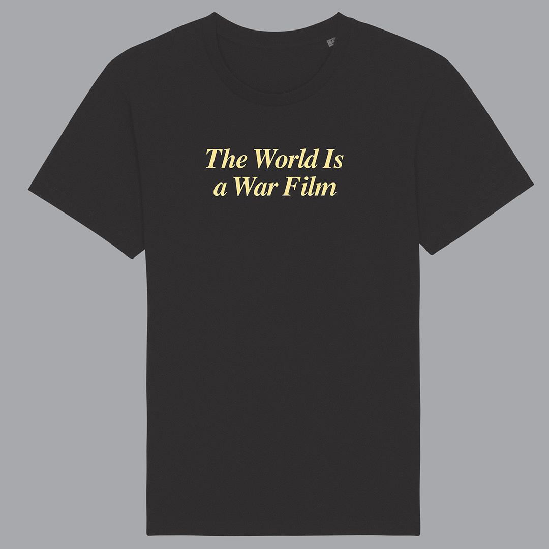Throbbing Gristle - The World is a War Film Black T-Shirt