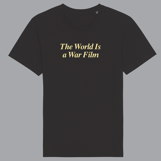 Throbbing Gristle - The World is a War Film Black T-Shirt
