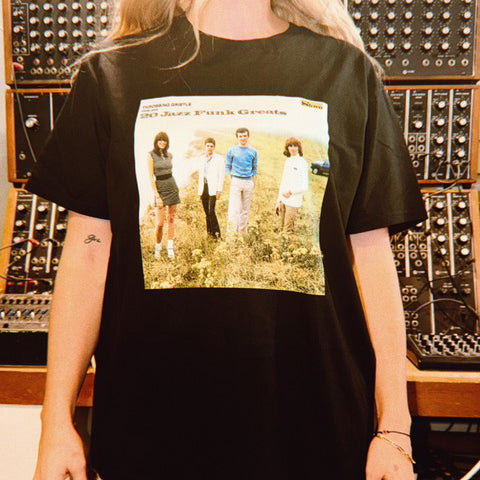 Throbbing Gristle - 20 Jazz Funk Greats Black T-Shirt