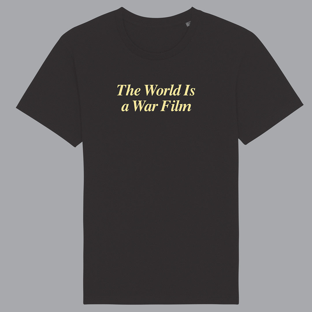 Throbbing Gristle - The World is a War Film Black T-Shirt