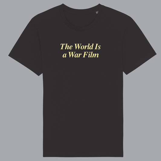 Throbbing Gristle - The World is a War Film Black T-Shirt