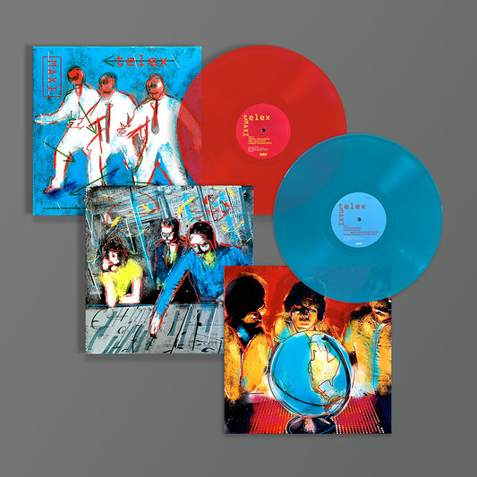 Telex - MAXI - Double Transparent Red & Blue Vinyl