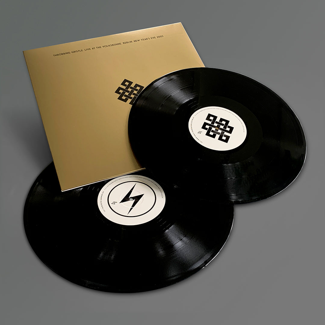 Throbbing Gristle - Live at the Volksbühne, Berlin, New Year's Eve, 2005 - Double Vinyl