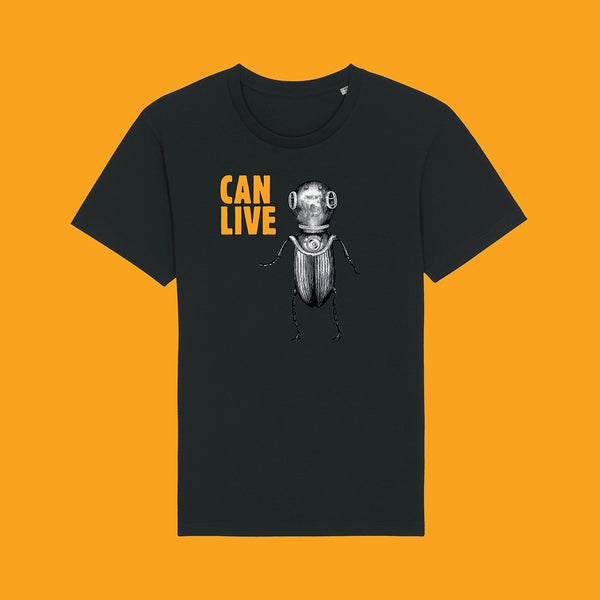 Can - Live At Arles 1975 Black T-Shirt