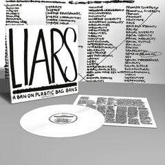 Liars - A Ban on Plastic Bag Bans - Recycled White Vinyl