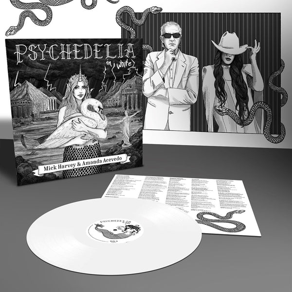 Mick Harvey & Amanda Acevedo - Psychedelia in White - White Vinyl