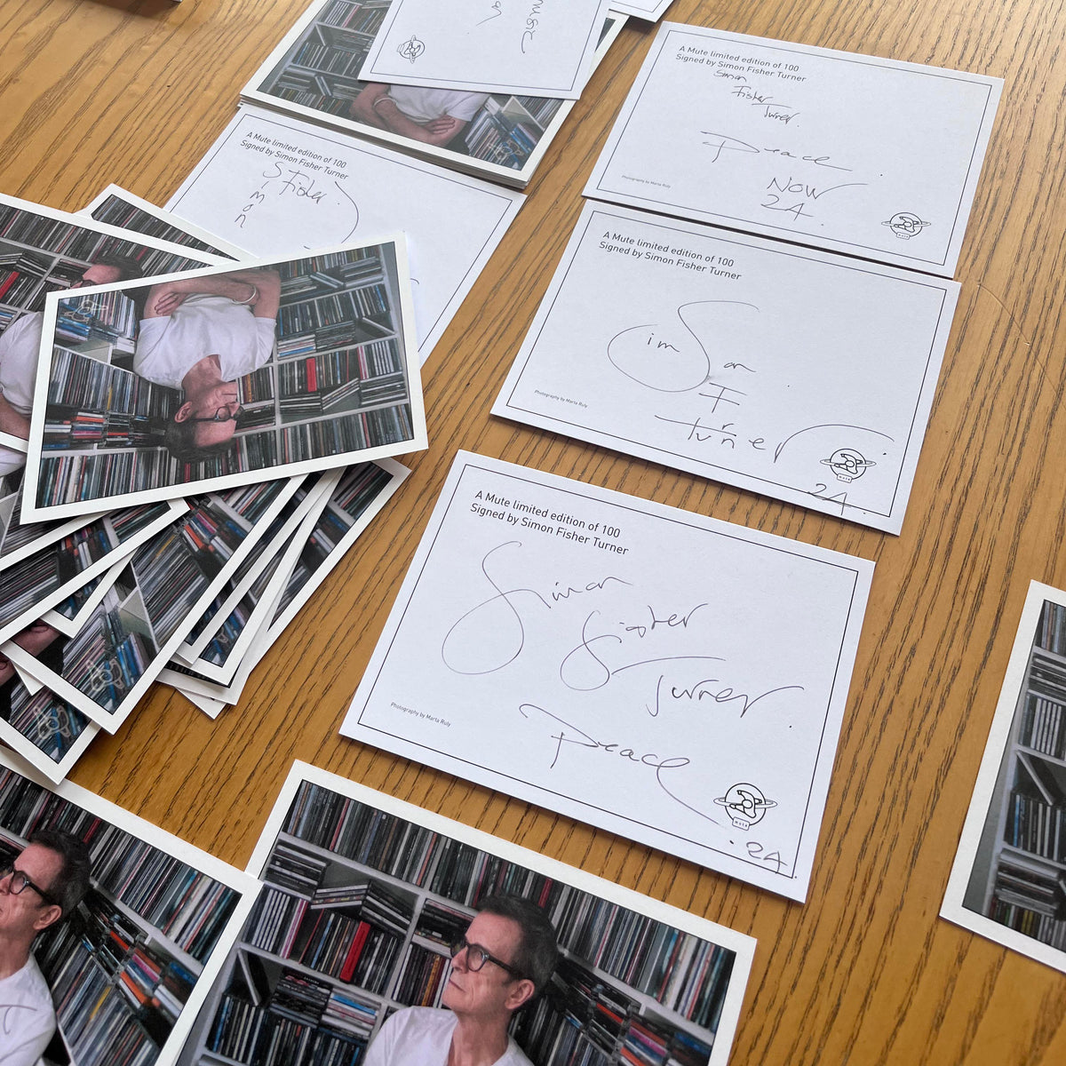 Simon Fisher Turner - Instability of the Signal - Vinyl + Signed Art Card