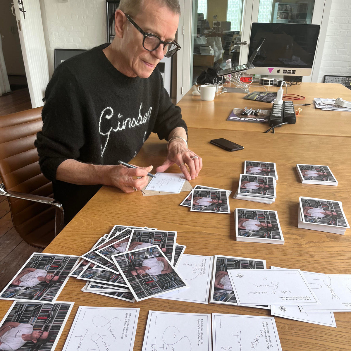 Simon Fisher Turner - Instability of the Signal - Vinyl + Signed Art Card