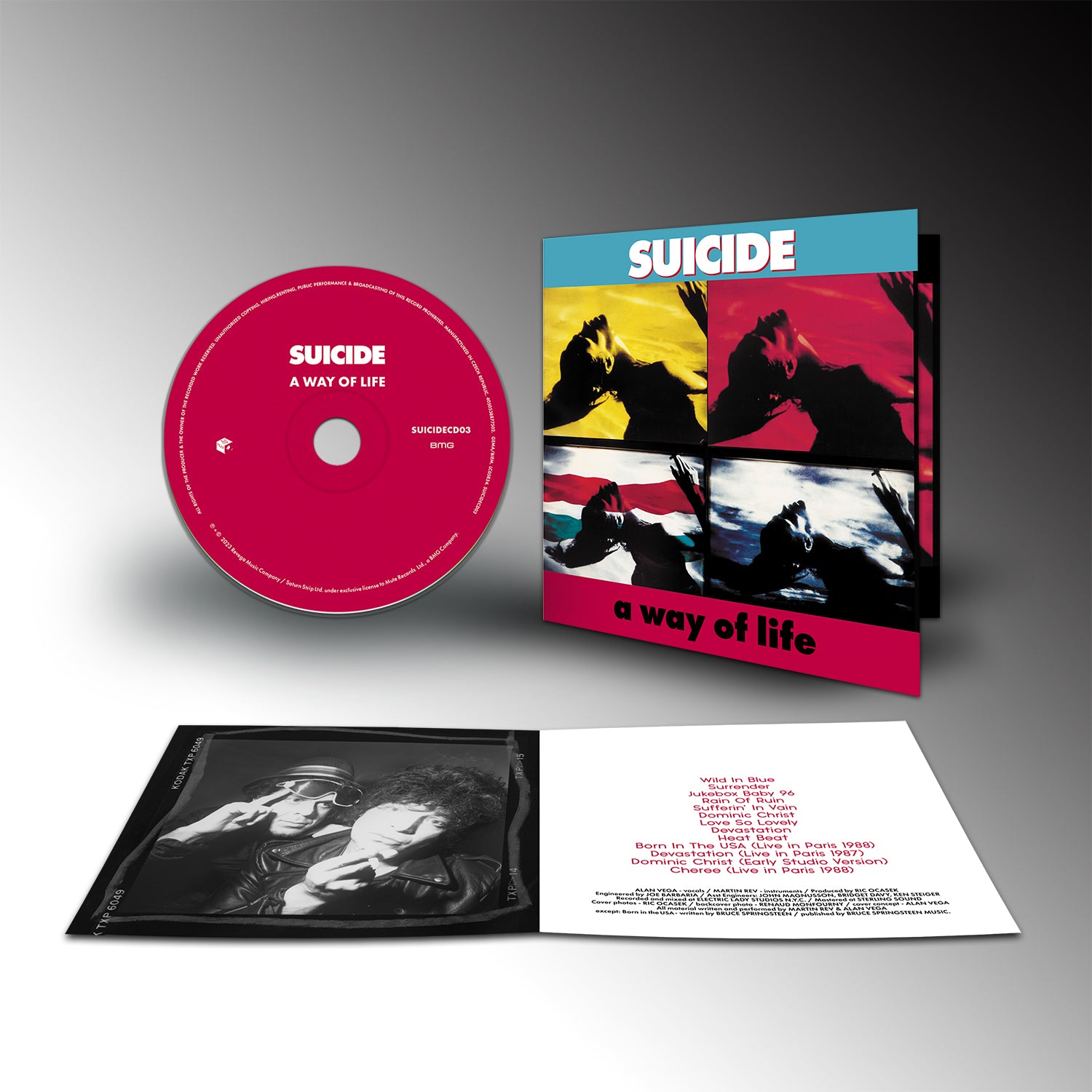 SUICIDE a way of life 33周年記念版 Suicide – A Way Of Life – Vinyl (35th Anniversary Edition