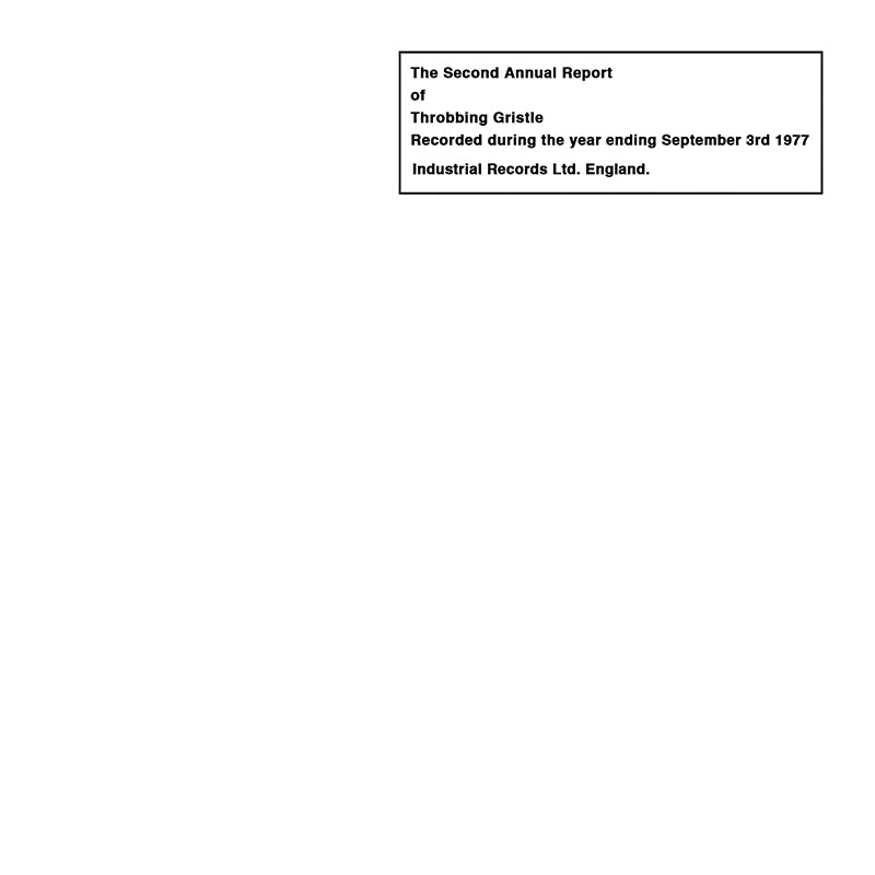 Throbbing Gristle - The Second … MUTE盤 Throbbing Gristle – Mute US