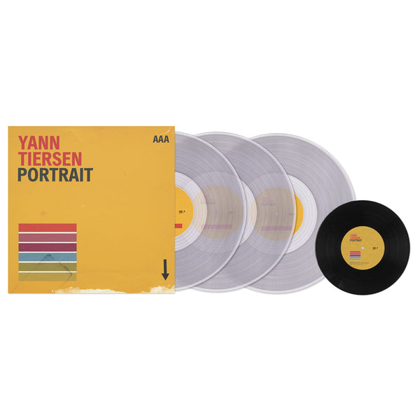 Yann Tiersen - Portrait - Limited Edition Triple Clear Gatefold Vinyl + Bonus 7