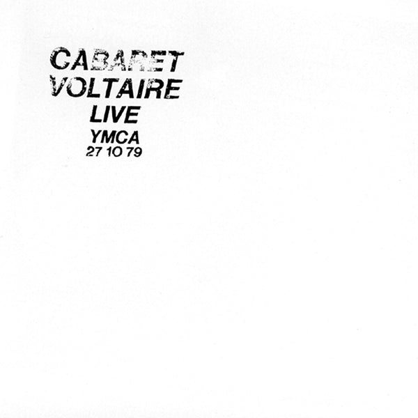 Cabaret Voltaire - Live At the YMCA 27.10.79 - CD