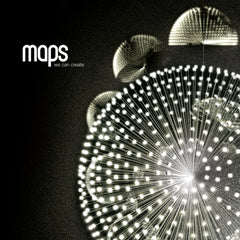 Maps - We Can Create - 70's style green glass double coloured vinyl