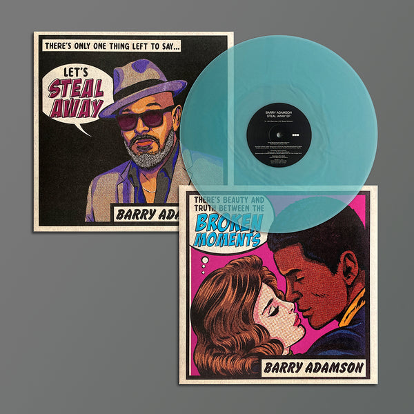 Barry Adamson - Steal Away - Atlantic Pearl Blue Coloured Vinyl + Signed Art Card Set