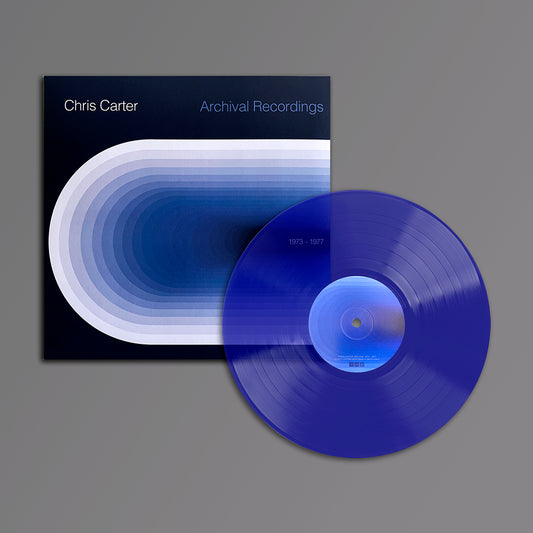 Chris Carter - Archival Recordings 1973 – 1977 - Transparent Blue Vinyl - Misc